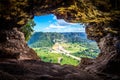 Cueva Ventana natural cave in Puerto Rico Royalty Free Stock Photo