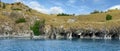 Marble Caves in General Carrera Lake, Chilean Patagonia Royalty Free Stock Photo