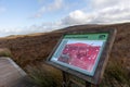 Cuilcagh Boardwalk Trail in Fermanagh, Northern Ireland. Stairway To Heaven Royalty Free Stock Photo