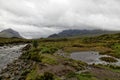 Cuillin Hills and River Sligachan - Isle of Skye, Scotland Royalty Free Stock Photo