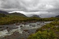 Cuillin Hills and River Sligachan - Isle of Skye, Scotland Royalty Free Stock Photo