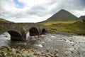 Cuillin mountain on the isle of skye Royalty Free Stock Photo