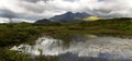 Cuillin mountain on the isle of skye Royalty Free Stock Photo