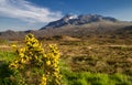 Cuillin mountains at Isle of Skye, Scotland Royalty Free Stock Photo