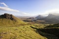 Cuillin,skye of isle,scotland Royalty Free Stock Photo