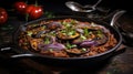 cuisine black indian food spicy