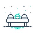 Mix icon for Cuisine, food and cooking