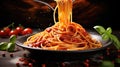 cuisine spaghetti italian food photograph