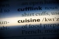 Cuisine