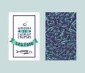 Culinar courses seafood seamless pattern and sketch vector illustration for restaurant menu. Fresh fish, lobster, and