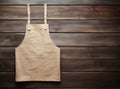 Culinary background, kitchen utensils and apron on kitchen countertop with blank space for any recipe or menu text Royalty Free Stock Photo