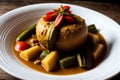 Culinary Bliss Exquisite Bobo de Camarao with Okra.AI Generated Royalty Free Stock Photo