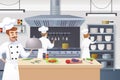 Culinary Concept Illustration Restaurant Business Vector