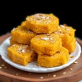 Culinary heritage Besan Chakki, a sweet treat with authentic Indian charm