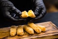 Culinary master class polenta fries breadcrumbs