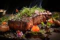 Culinary Masterpiece Elevating Grilled Delights to Visual Gastronomic Excellence