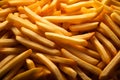 Culinary pleasure French fry chip background evokes tasty fast food joy