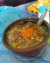 Culinary soto couldron  in the solo area Royalty Free Stock Photo