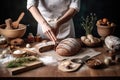 a culinary workshop with a focus on bread baking and pastries