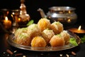 Culinary zest Crispy kacha aam ke ladoo, tangy delight in every bite