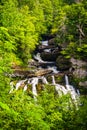 Cullasaja Falls, in Nantahala National Forest, North Carolina.