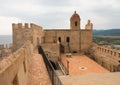 Cullera castle on top of a mountain, Spain