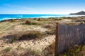 Cullera Dosel beach Mediterranean valencia Royalty Free Stock Photo
