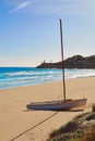 Cullera Dosel beach Mediterranean valencia Royalty Free Stock Photo