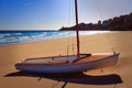 Cullera Dosel beach Mediterranean valencia Royalty Free Stock Photo