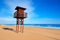 Cullera Dosel beach Mediterranean valencia Royalty Free Stock Photo