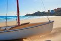 Cullera Dosel beach Mediterranean valencia Royalty Free Stock Photo
