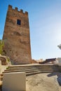 Cullera Torre de la Reina Mora tower in Valencia Royalty Free Stock Photo