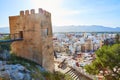 Cullera Torre de la Reina Mora tower in Valencia Royalty Free Stock Photo