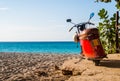 Cullman scooter at Varadero Beach Royalty Free Stock Photo