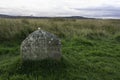 Culloden Battlefield headstone for English Royalty Free Stock Photo