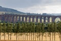 CULLODEN, INVERNESS/SCOTLAND - AUGUST 28 : Culloden Viaduct nea Royalty Free Stock Photo