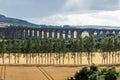 CULLODEN, INVERNESS/SCOTLAND - AUGUST 28 : Culloden Viaduct nea Royalty Free Stock Photo