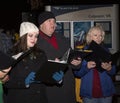 Culpeper, Virginia/USA-11/17/18: Carolers singing at the Christmas festival in Culpeper Virginia.