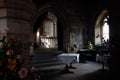 Interior of Culross Abbey, Scotland Royalty Free Stock Photo