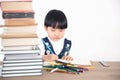 Cultivation of Chinese Children in class Royalty Free Stock Photo