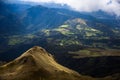 Cultivos andinos en la sierra ecuatoriana Royalty Free Stock Photo