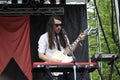 Cults in concert at Pitchfork Music Festival Royalty Free Stock Photo