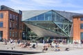 Cultural Centre, Kulturvaerftet, modern building on the promenade, Helsingor, Denmark Royalty Free Stock Photo