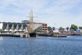 Cultural Centre, Kulturvaerftet, modern building on the promenade, Helsingor, Denmark