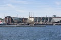 Cultural Centre, Kulturvaerftet, modern building on the promenade, Helsingor, Denmark