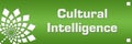 Cultural Intelligence Green Floral Left