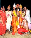 Cultural play of ramayana in india