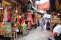 Cultural shopping streets Walled city Lahore Royalty Free Stock Photo