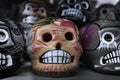 Skulls of Mexico, an old tradition.