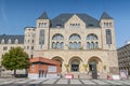 Culture Center Castle, historic imperial castle at center of city Poznan, Poland